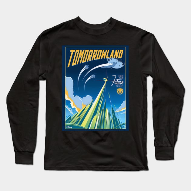 tomorrowland Long Sleeve T-Shirt by Akeli